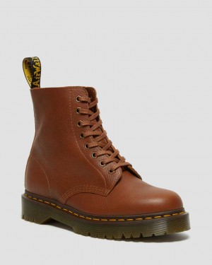 Dr Martens 1460 Pascal Bex Leather Women Ankle Boots Brown | 29VPSFNKD