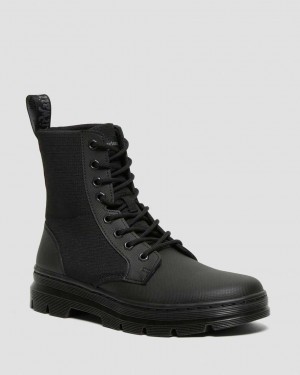 Dr Martens Combs II Poly Men Ankle Boots Black / Black | 05GYVQCFN