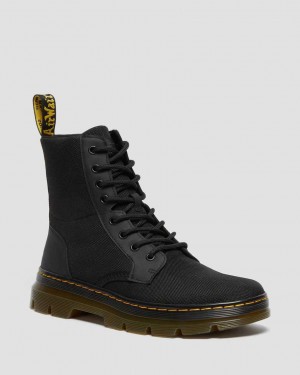 Dr Martens Combs Poly Men Lace Up Boots Black | 31NMHEWID