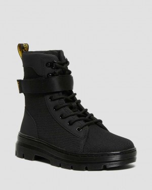 Dr Martens Combs Tech Extra Tough Women Ankle Boots Black | 30OCTKPDY