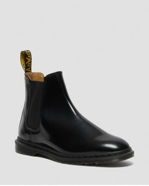 Dr Martens Graeme II Smooth Leather Men Ankle Boots Black | 52YZBDHPE