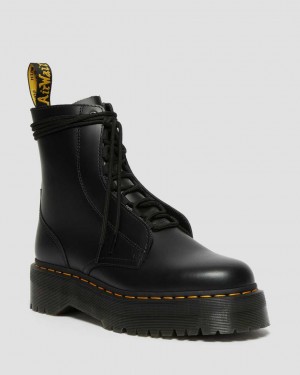 Dr Martens Jarrick Smooth Leather Men Ankle Boots Black | 51DHSZJKO