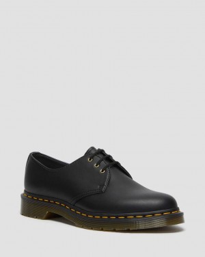 Dr Martens Vegan 1461 Felix Men Oxfords Shoes Black | 49FZRDLHB