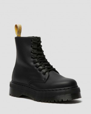 Dr Martens Vegan Jadon II Mono Women Ankle Boots Black | 85CSGPKJX