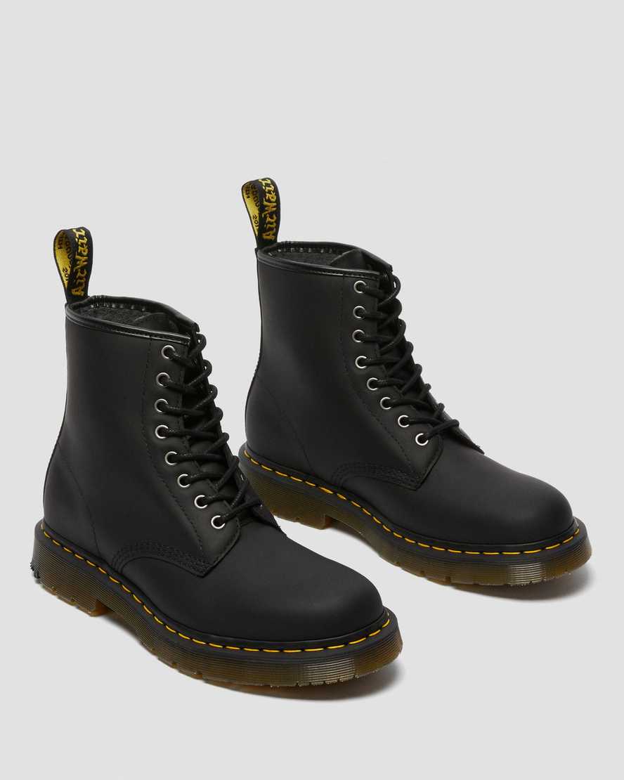 Dr Martens 1460 DM's Wintergrip Men Ankle Boots Black | 56FVORUJM