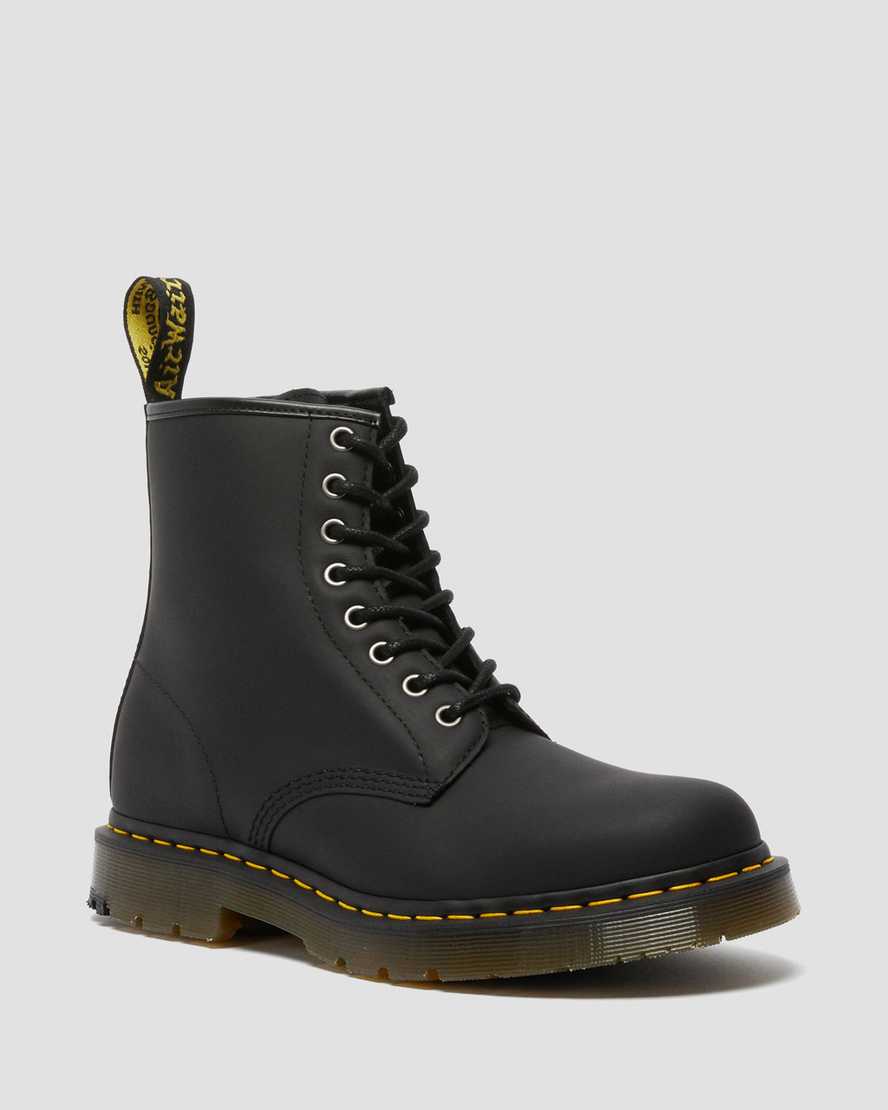 Dr Martens 1460 DM's Wintergrip Men Ankle Boots Black | 56FVORUJM