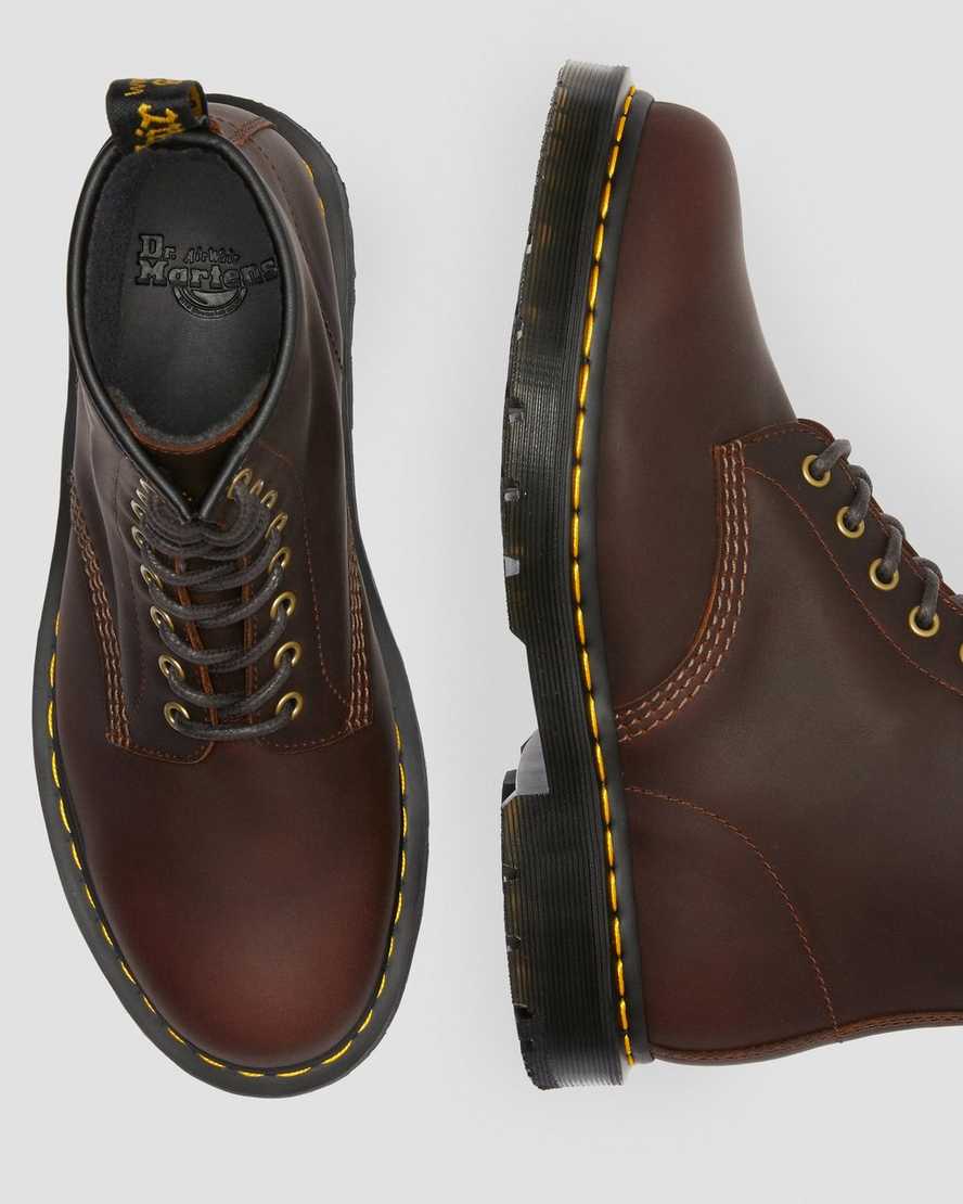 Dr Martens 1460 DM's Wintergrip Men Ankle Boots Cocoa | 04SMWCKPO