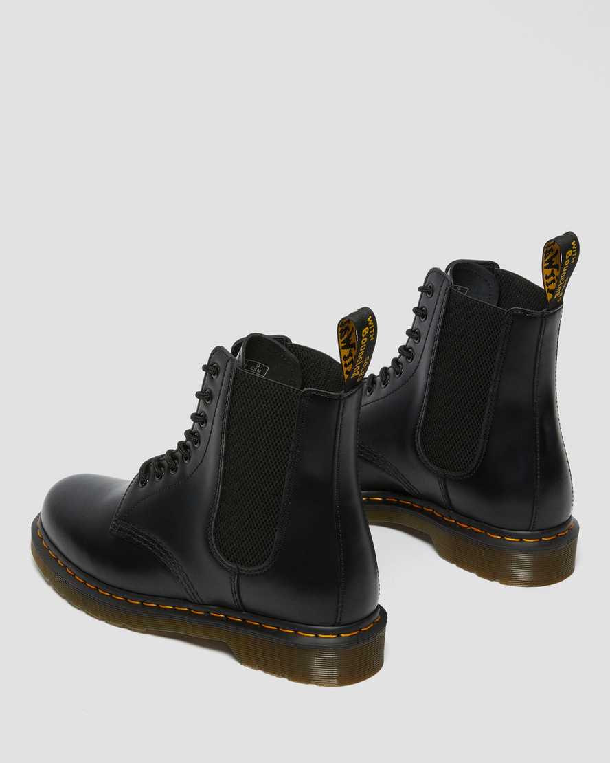 Dr Martens 1460 Harper Smooth Leather Men Ankle Boots Black | 70CWBTXRH