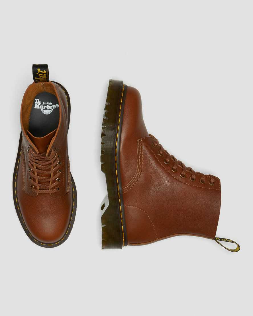 Dr Martens 1460 Pascal Bex Leather Men Ankle Boots Brown | 98HXRNFIJ