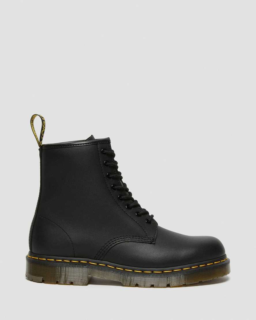 Dr Martens 1460 Slip Resistant Leather Men Ankle Boots Black | 46OGBAMCJ