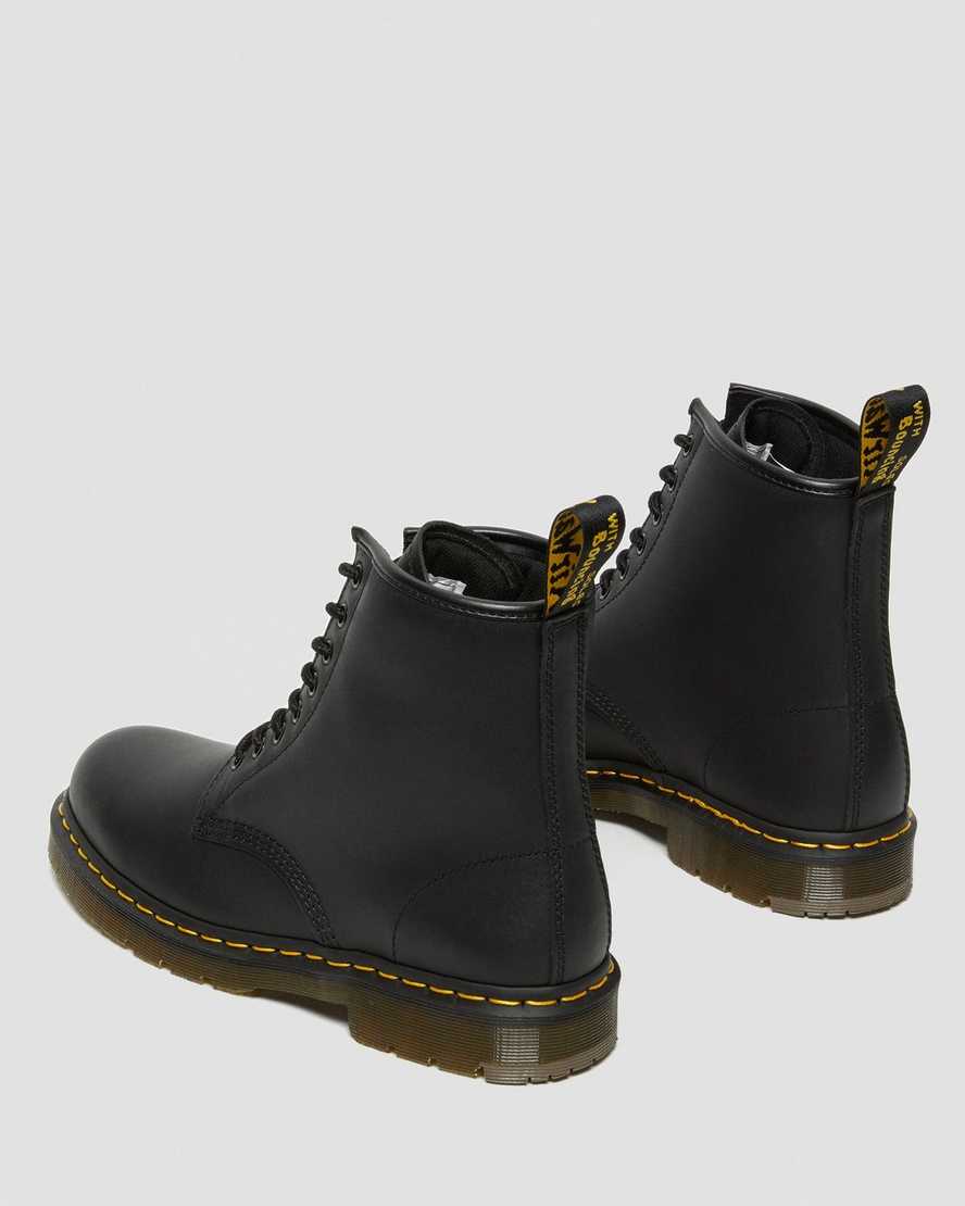 Dr Martens 1460 Slip Resistant Leather Men Ankle Boots Black | 46OGBAMCJ