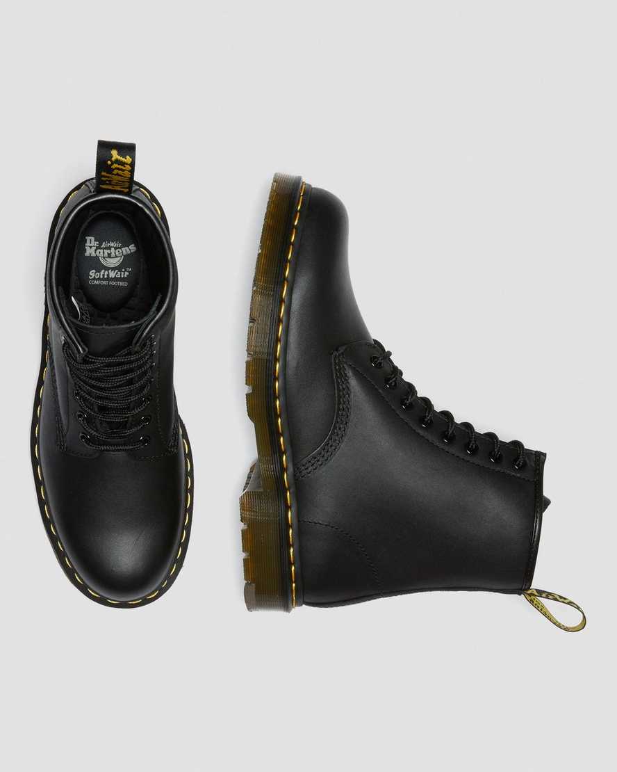 Dr Martens 1460 Slip Resistant Leather Men Ankle Boots Black | 46OGBAMCJ