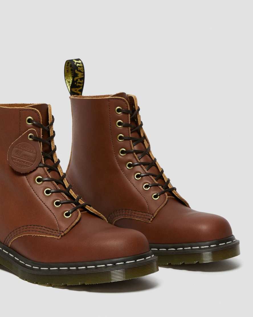 Dr Martens 1460 Veg Tan Leather Men Ankle Boots Tan | 81MJRESXN