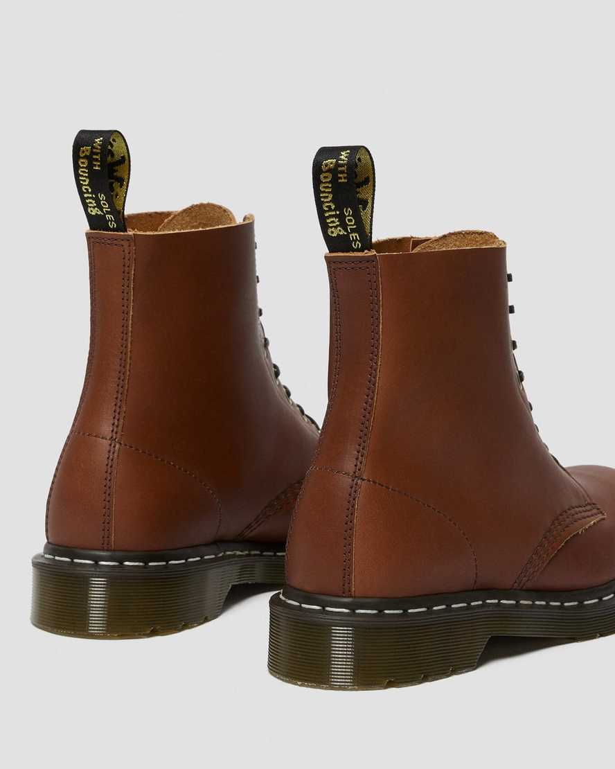 Dr Martens 1460 Veg Tan Leather Men Ankle Boots Tan | 81MJRESXN