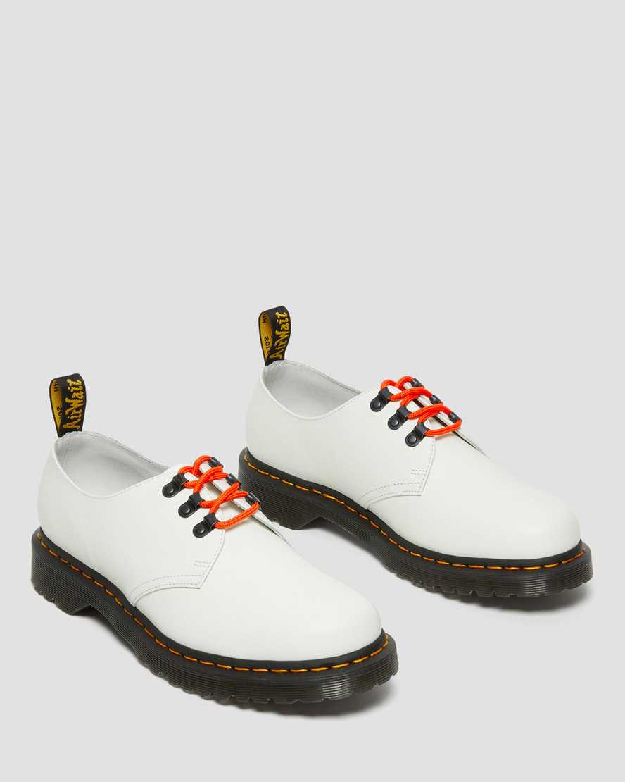 Dr Martens 1461 Ben Smooth Leather Men Oxfords Shoes White | 38SVAPBIX