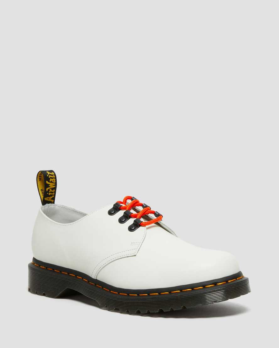 Dr Martens 1461 Ben Smooth Leather Men Oxfords Shoes White | 38SVAPBIX