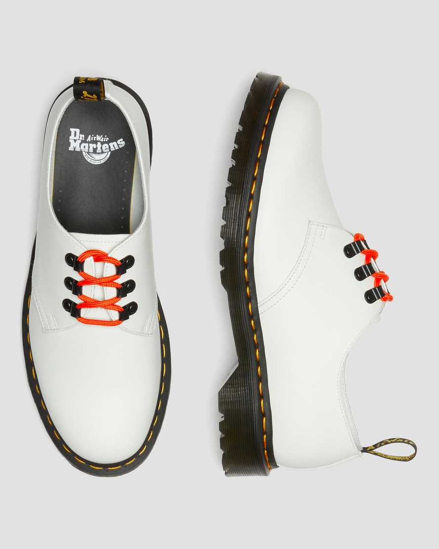 Dr Martens 1461 Ben Smooth Leather Men Oxfords Shoes White | 38SVAPBIX