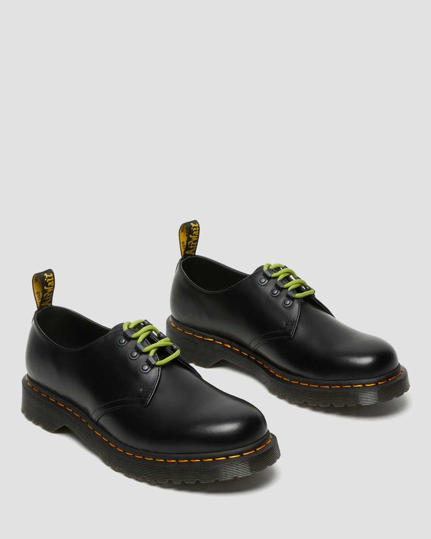 Dr Martens 1461 Ben Smooth Leather Men Oxfords Shoes Black | 56TSMXDCA