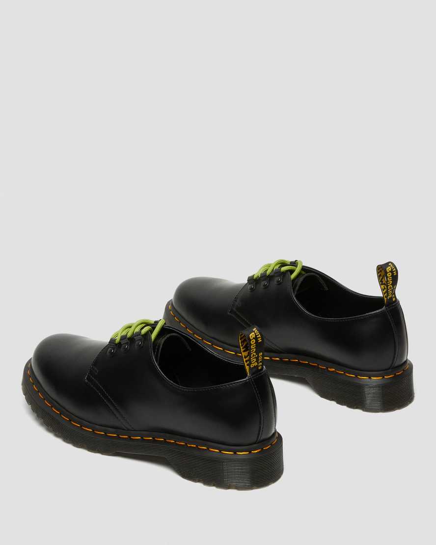 Dr Martens 1461 Ben Smooth Leather Men Oxfords Shoes Black | 56TSMXDCA