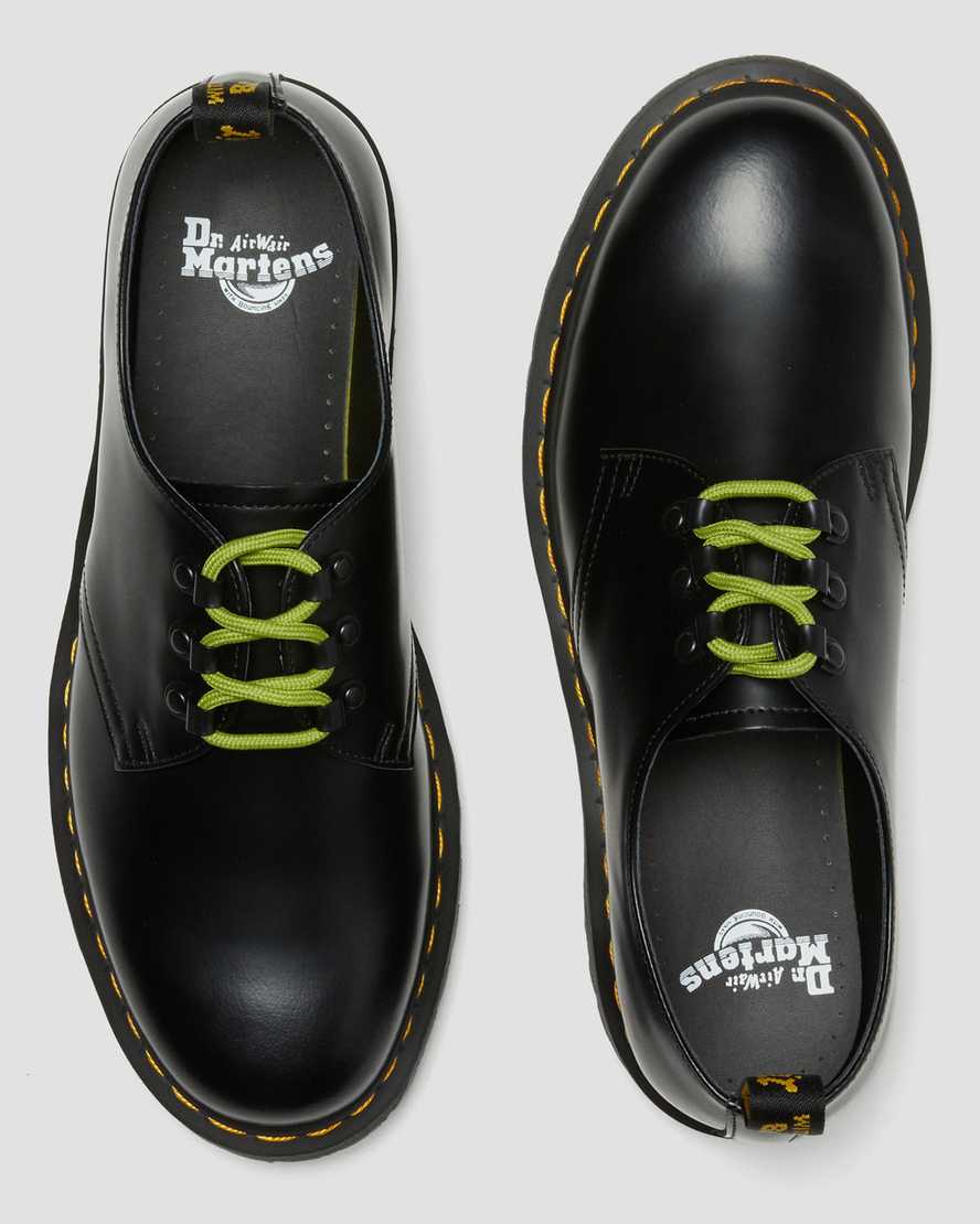 Dr Martens 1461 Ben Smooth Leather Men Oxfords Shoes Black | 56TSMXDCA