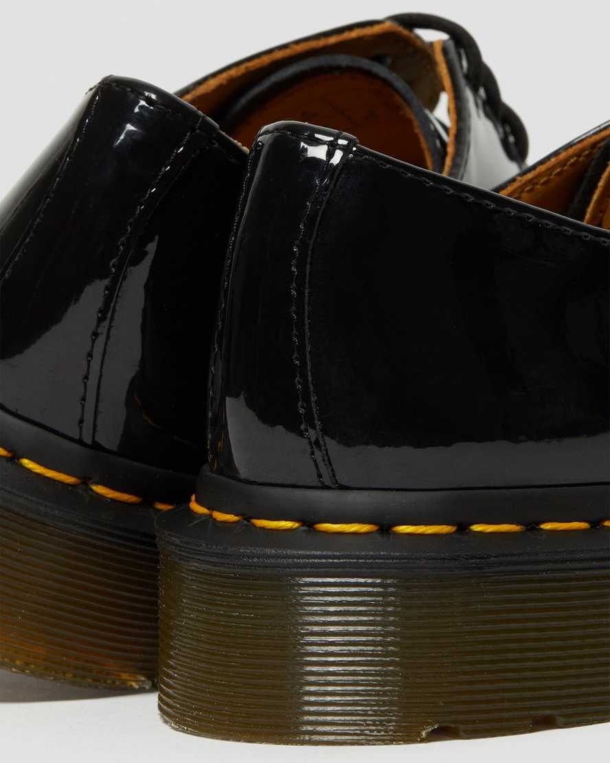 Dr Martens 1461 Patent Leather Women Patent Shoes Black | 74UVJBMWK