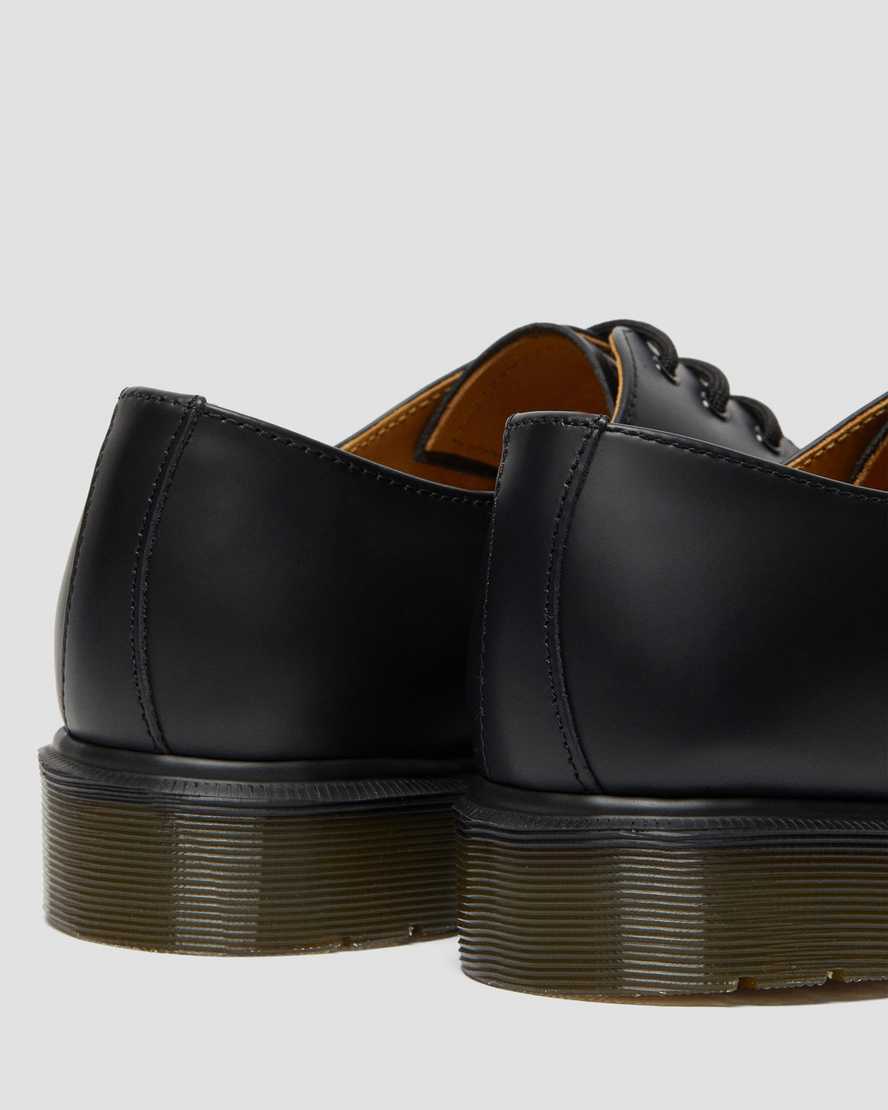 Dr Martens 1461 Plain Welt Smooth Leather Men Oxfords Shoes Black | 61PRLEMAK