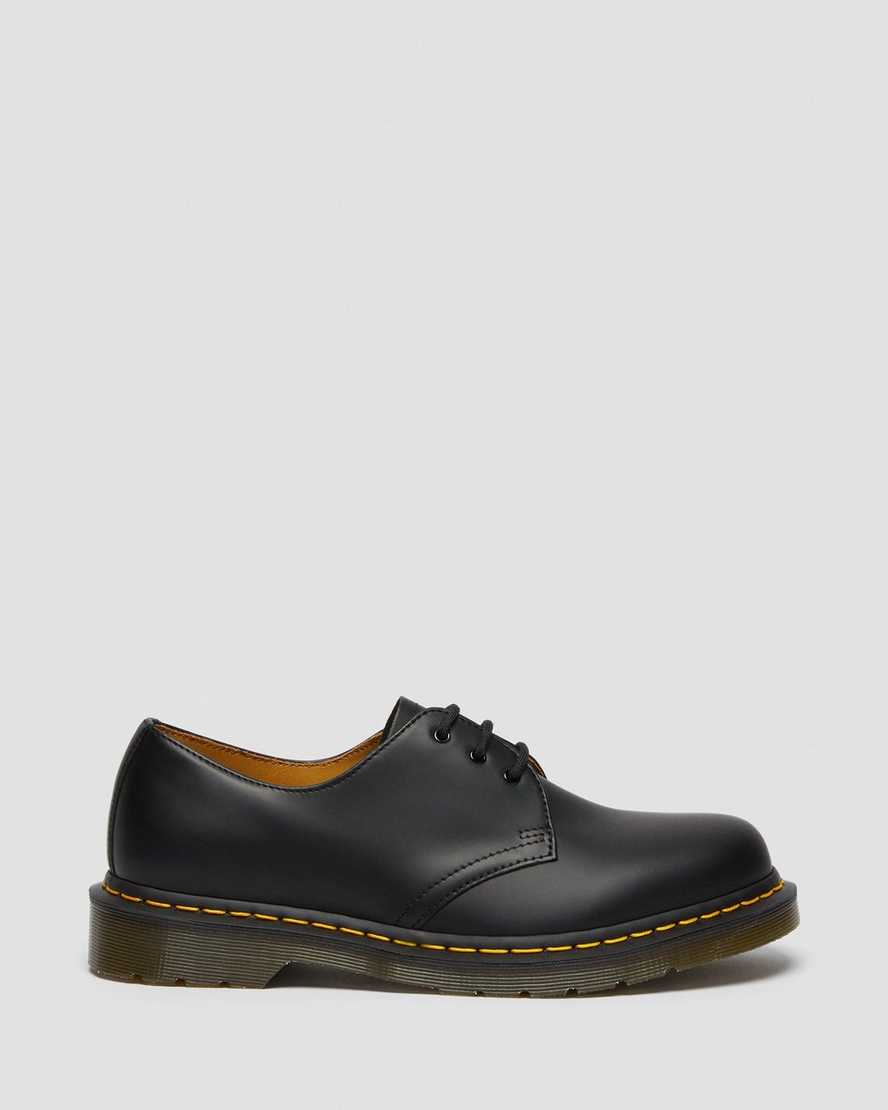 Dr Martens 1461 Smooth Leather Women Oxfords Shoes Black | 53XMCIQDW