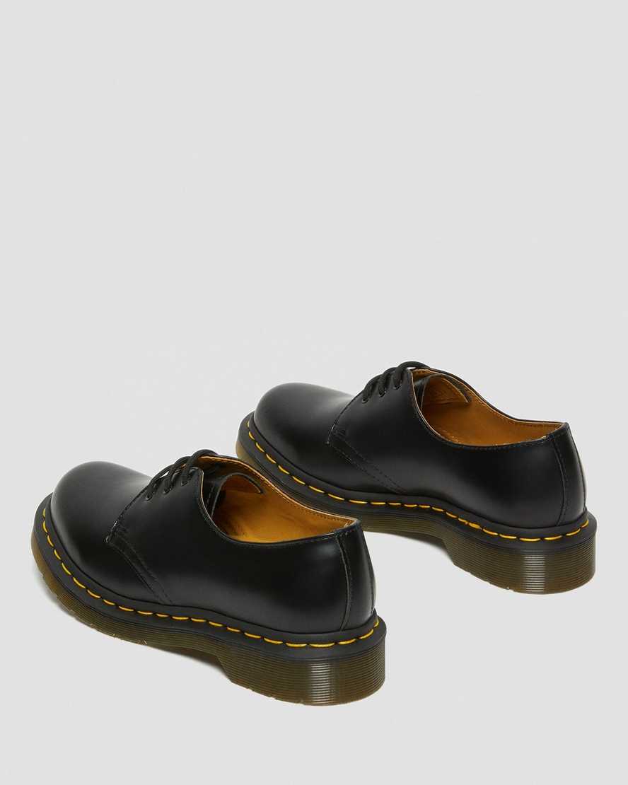 Dr Martens 1461 Smooth Leather Women Oxfords Shoes Black | 26MYQFNLS