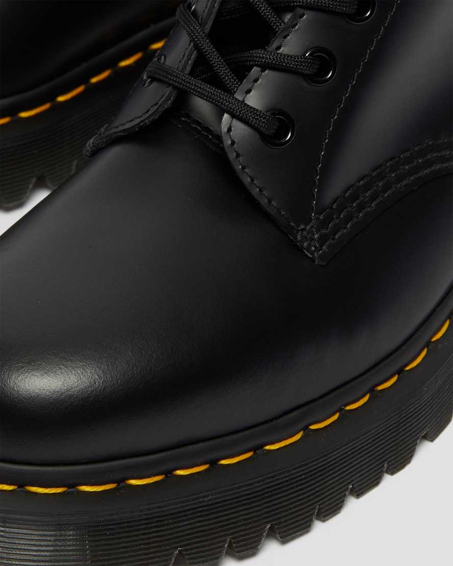 Dr Martens 1490 Bex Smooth Leather Men Mid Calf Boots Black | 15SCAGOTV