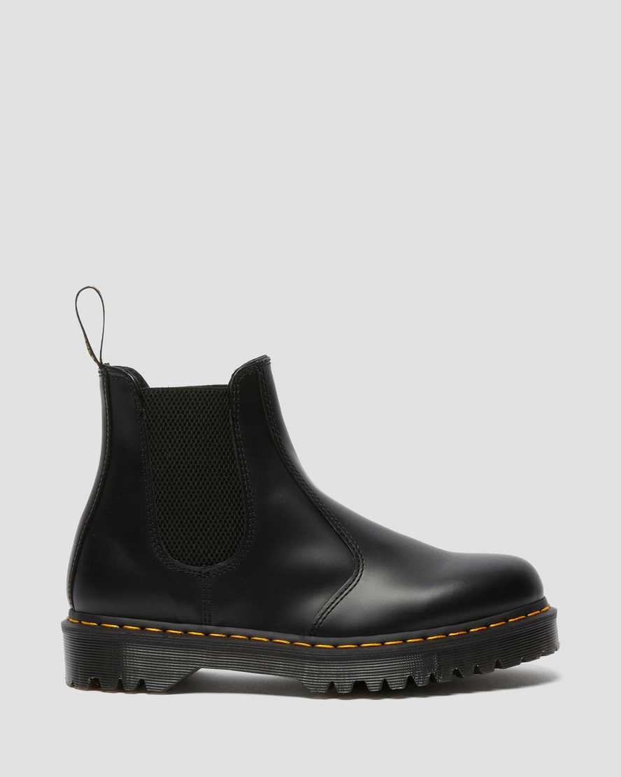 Dr Martens 2976 Bex Smooth Leather Men Chelsea Boots Black | 43XYWNRAJ