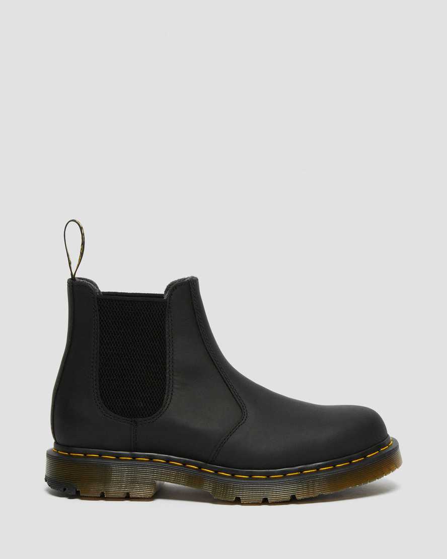 Dr Martens 2976 DM's Wintergrip Men Chelsea Boots Black | 52AHMJVWP