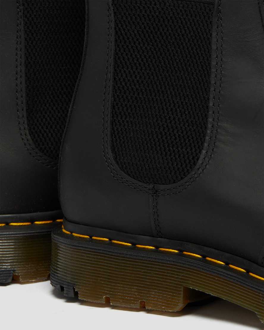 Dr Martens 2976 DM's Wintergrip Men Chelsea Boots Black | 52AHMJVWP