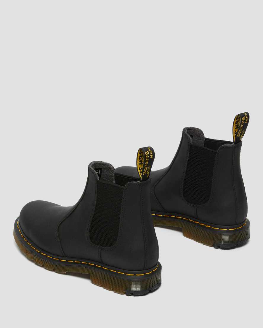 Dr Martens 2976 DM's Wintergrip Men Chelsea Boots Black | 52AHMJVWP