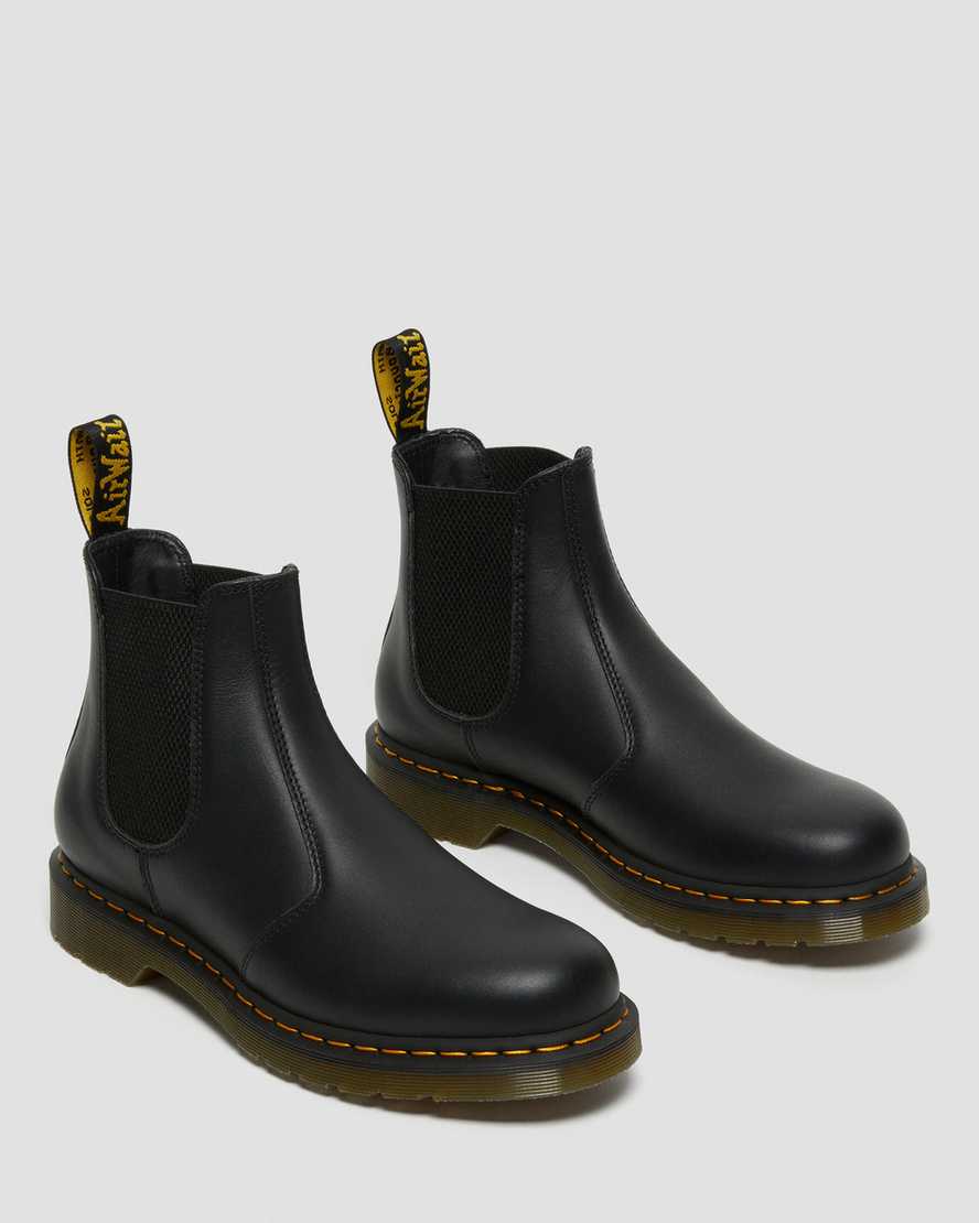 Dr Martens 2976 Nappa Leather Men Ankle Boots Black | 81PTJGIHU