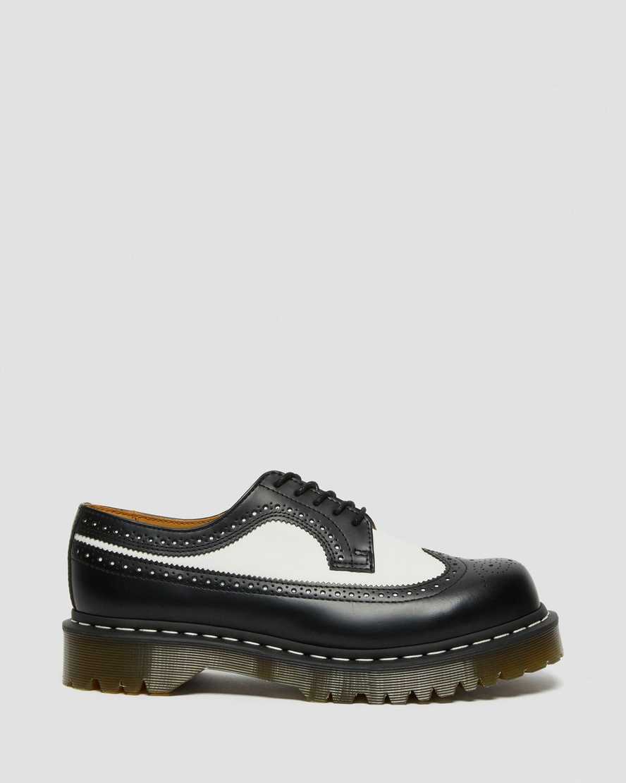 Dr Martens 3989 Bex Smooth Leather Women Brogues Black | 07NMSHBEK