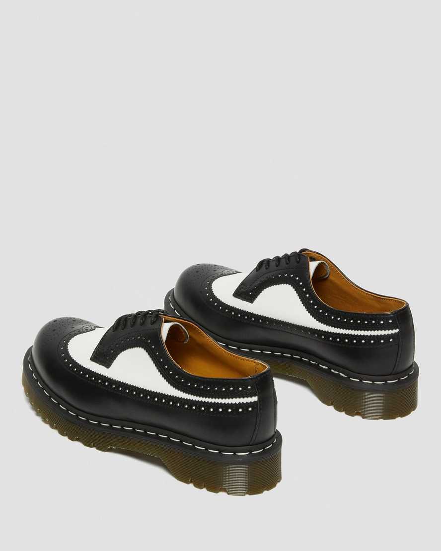 Dr Martens 3989 Bex Smooth Leather Women Brogues Black | 07NMSHBEK