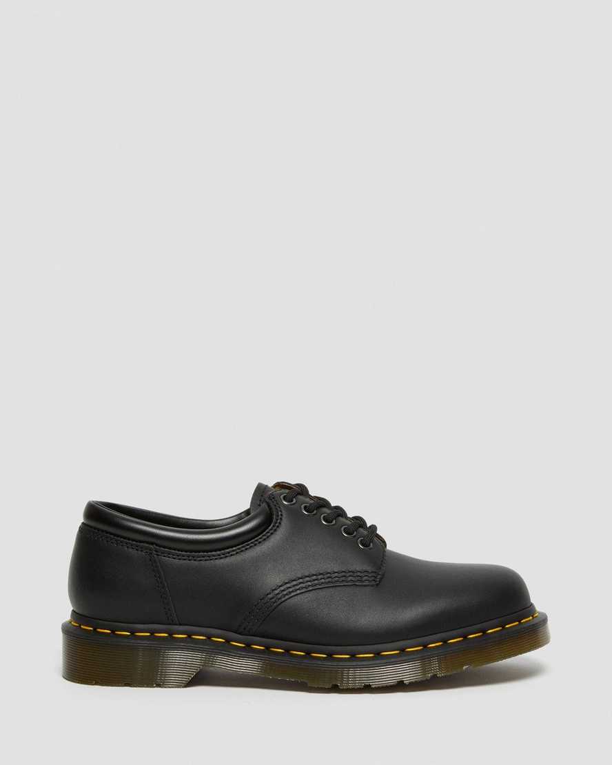 Dr Martens 8053 Nappa Leather Men Oxfords Shoes Black | 73JAQMHDV