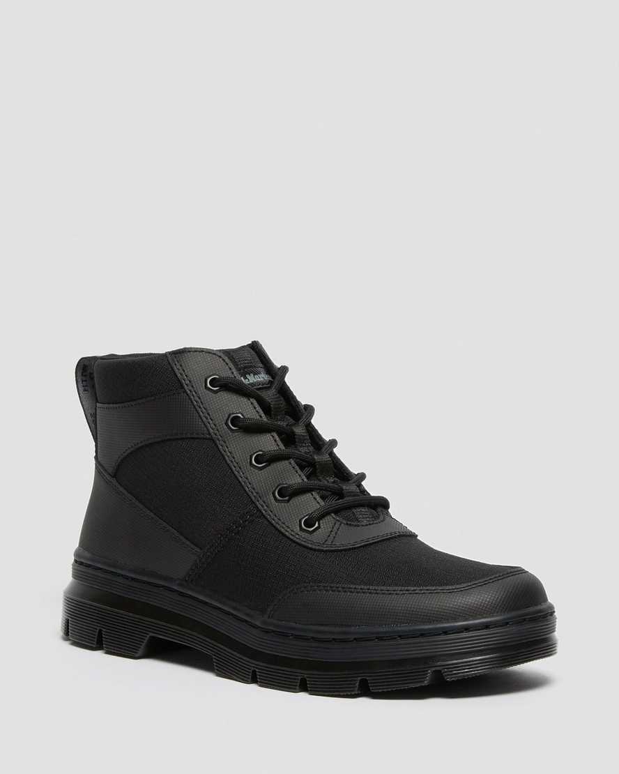 Dr Martens Bonny Tech Poly Men Lace Up Boots Black | 34WZYNJXE