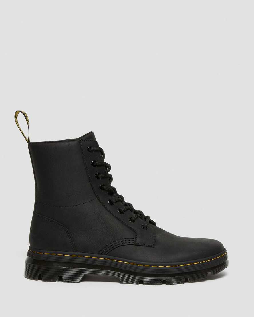 Dr Martens Combs Leather Men Ankle Boots Black | 26JETWSUR