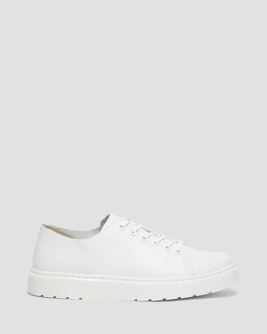 Dr Martens Dante Leather Men Oxfords Shoes White | 57LYWRUQB