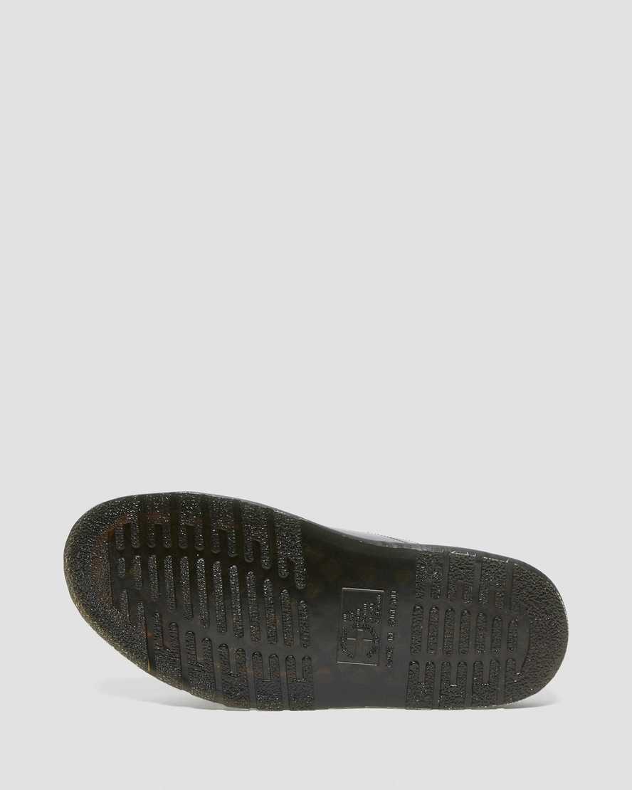 Dr Martens Dayne Made in England Leather Women Slides Black | 87TIMXZEW