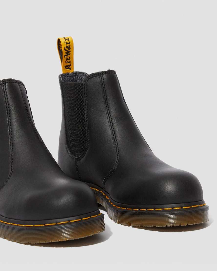 Dr Martens Fellside Full Grain Chelsea Work Men Chelsea Boots Black | 12OVSDKCT