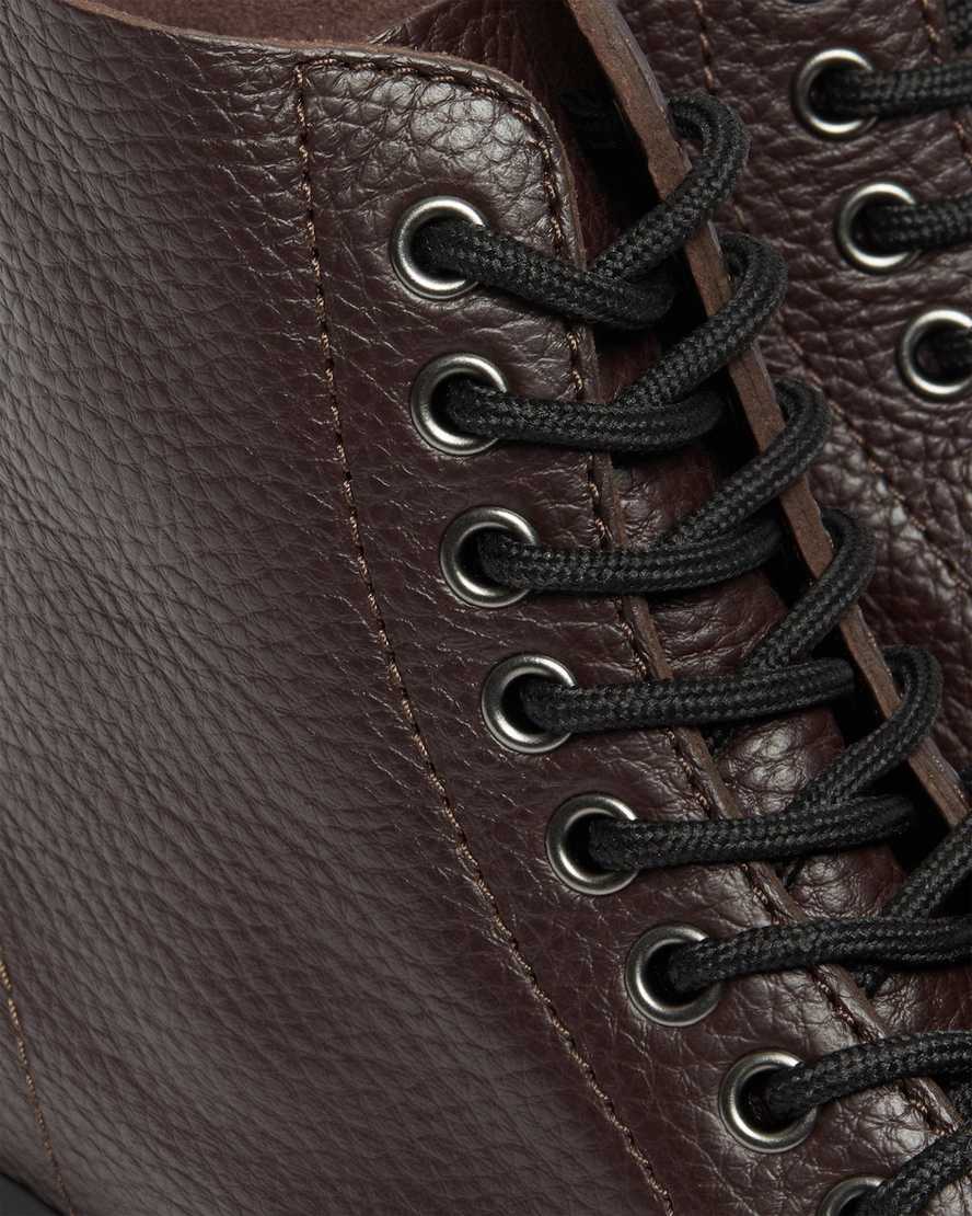 Dr Martens Sinclair Milled Nappa Leather Zip Up Women Boots Burgundy | 56SZUEOFH