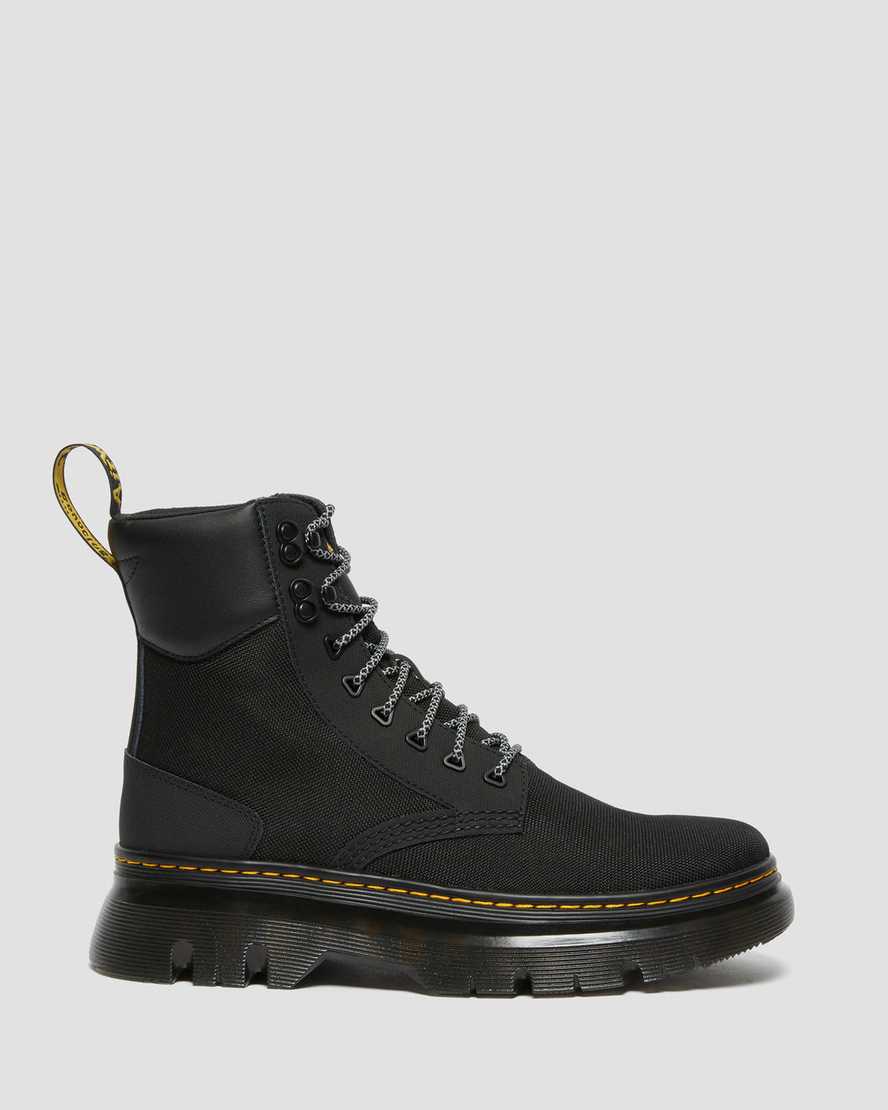 Dr Martens Tarik Utility Men Canvas Boots Black | 94BMVHUIC