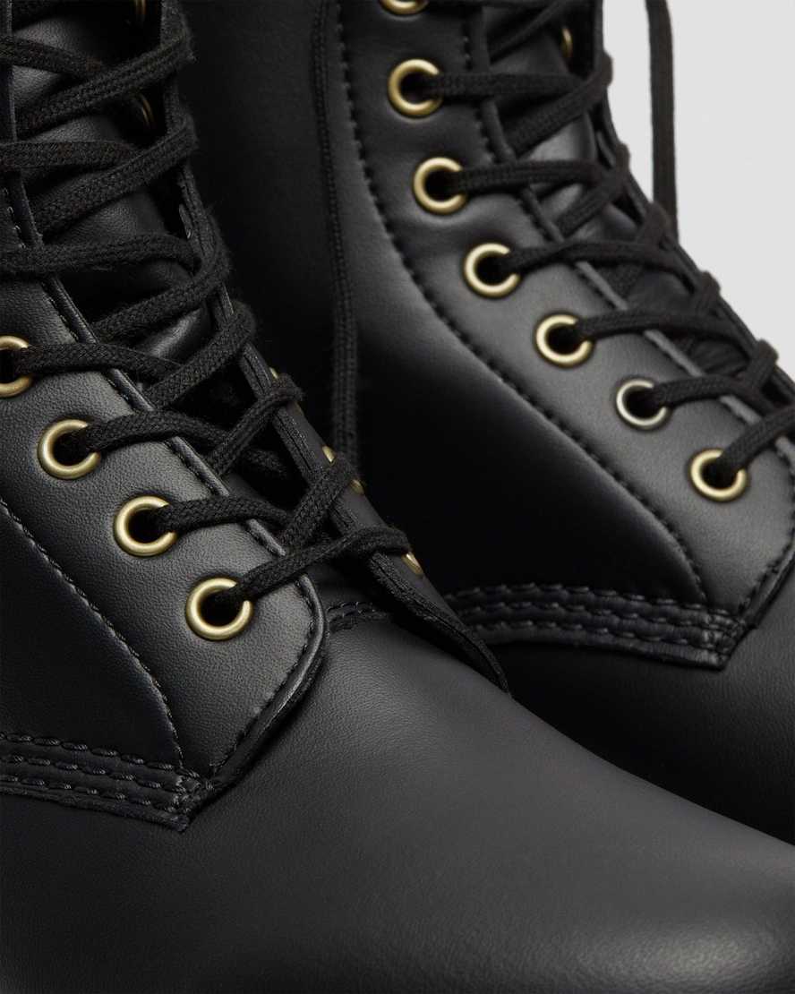 Dr Martens Vegan 1460 Felix Men Lace Up Boots Black | 82LQBWXFP