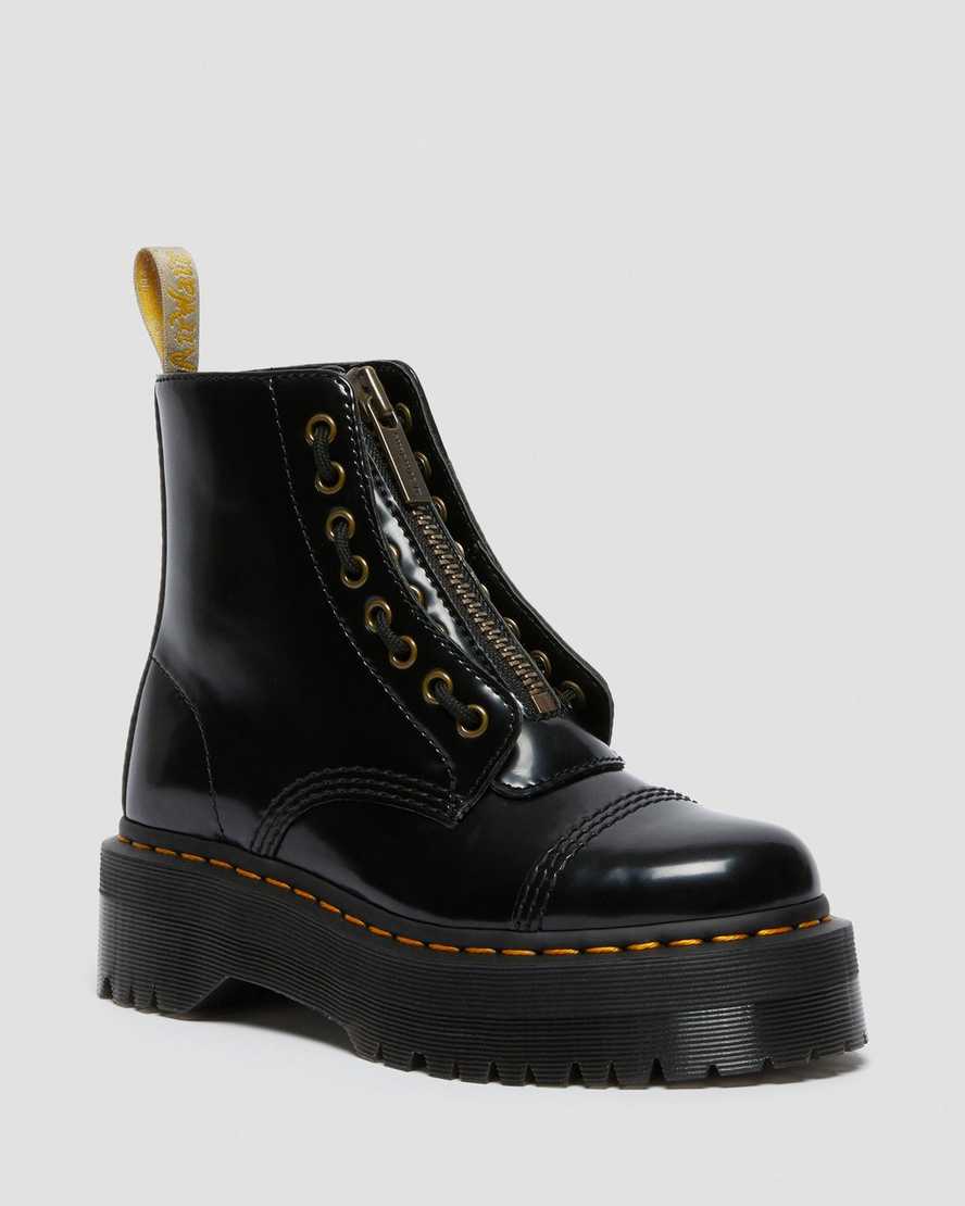 Dr Martens Vegan Sinclair Women Ankle Boots Black | 57UEVQBWR