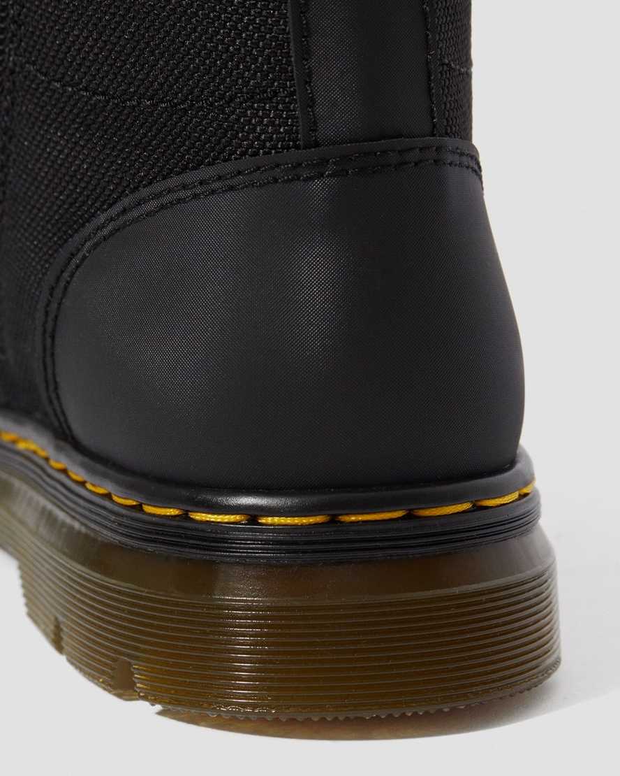 Dr Martens Youth Combs Extra Tough Poly Kids' Casual Boots Black | 46XDVATYP